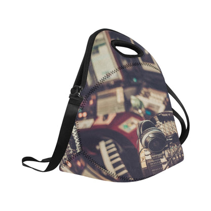 Sound Desk - Neoprene Lunch Bag/Large Neoprene Lunch Bag/Large Music