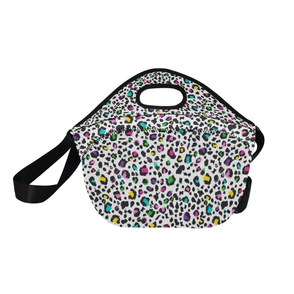 Animal Print In Colour - Neoprene Lunch Bag/Large Neoprene Lunch Bag/Large animal Printed Offshore