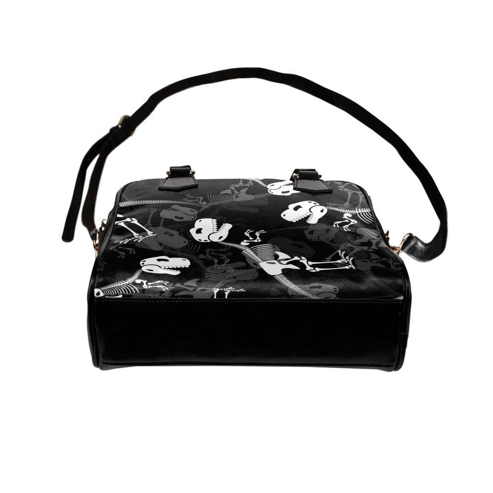 Dinosaur Skeleton - Shoulder Handbag Shoulder Handbag animal Printed Offshore