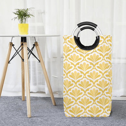 Yellow Pattern - Square Laundry Bag Square Laundry Bag Printed Offshore