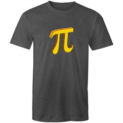 Pi - Mens T-Shirt Asphalt Marle Mens T-shirt Maths Science