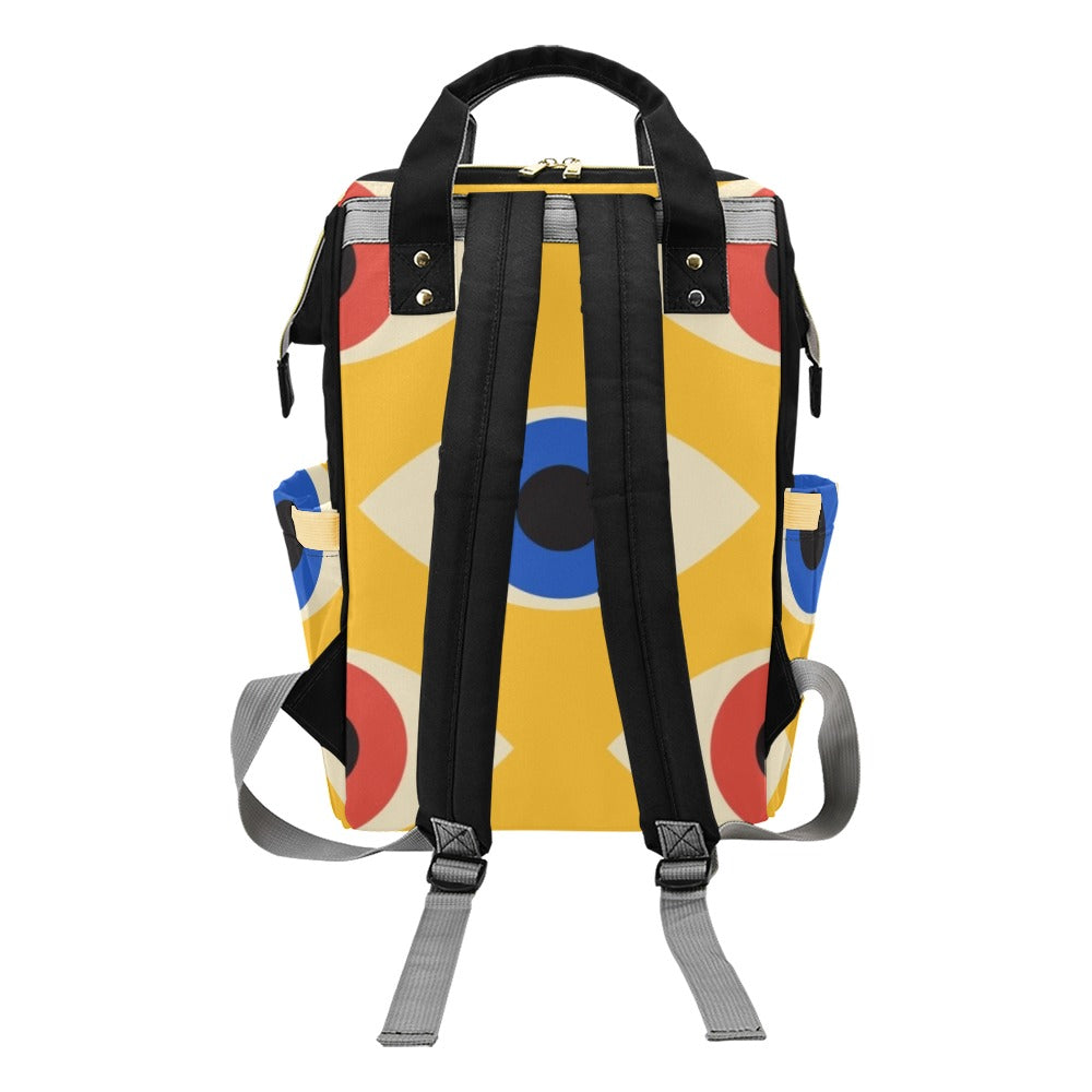 Eyes on Yellow - Multi-Function Backpack Multifunction Backpack