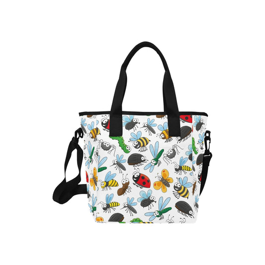 Little Creatures - Tote Bag with Shoulder Strap Nylon Tote Bag