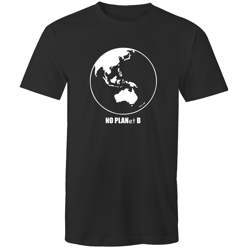 No Planet B - Mens T-Shirt Black Mens T-shirt Environment Mens