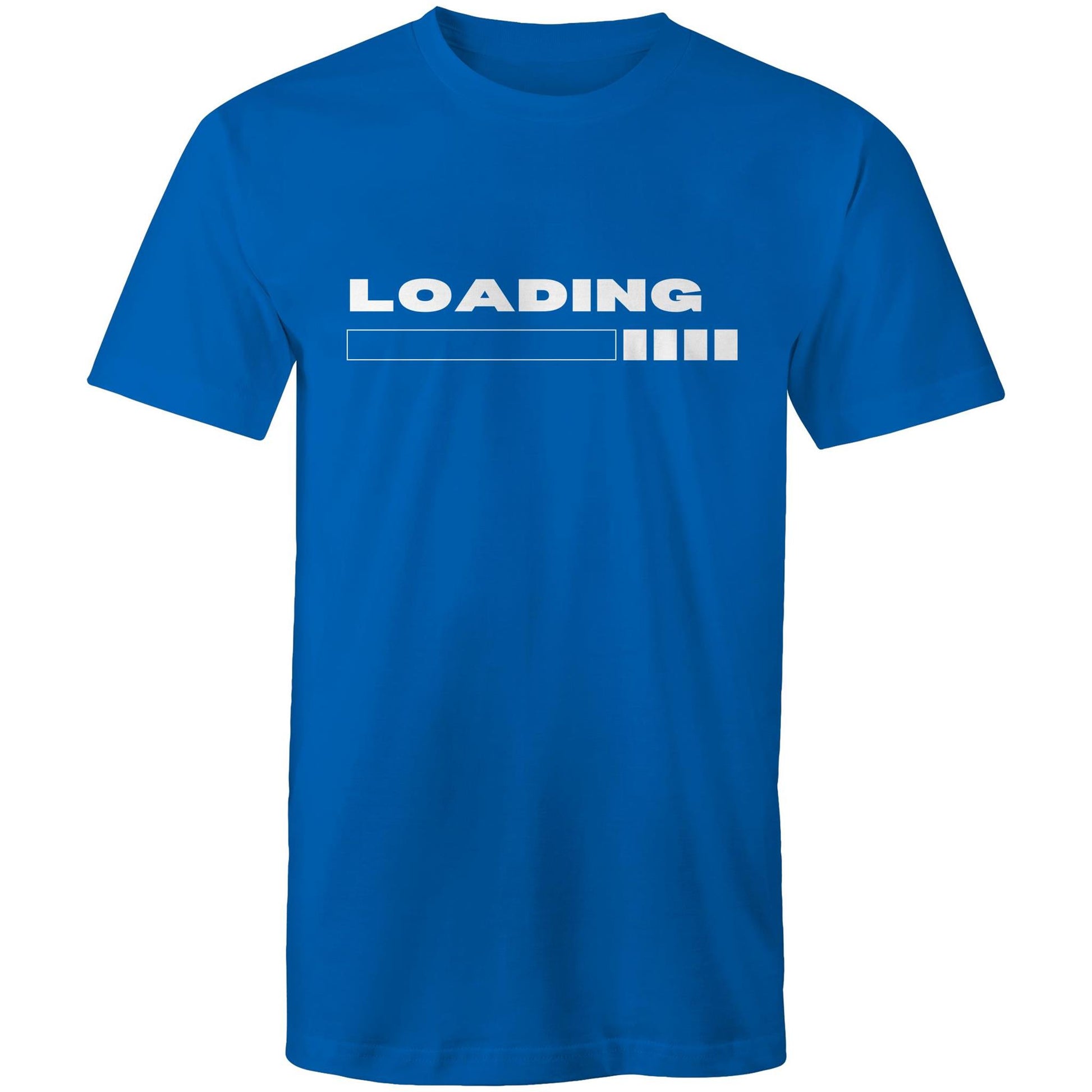 Loading - Mens T-Shirt Bright Royal Mens T-shirt Tech