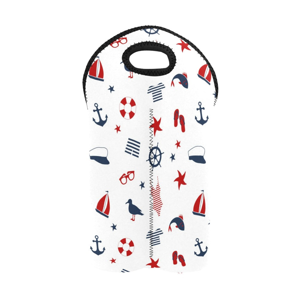 Boat Life - 2-Bottle Neoprene Wine Bag 2 Bottle Wine Bag Printed Offshore