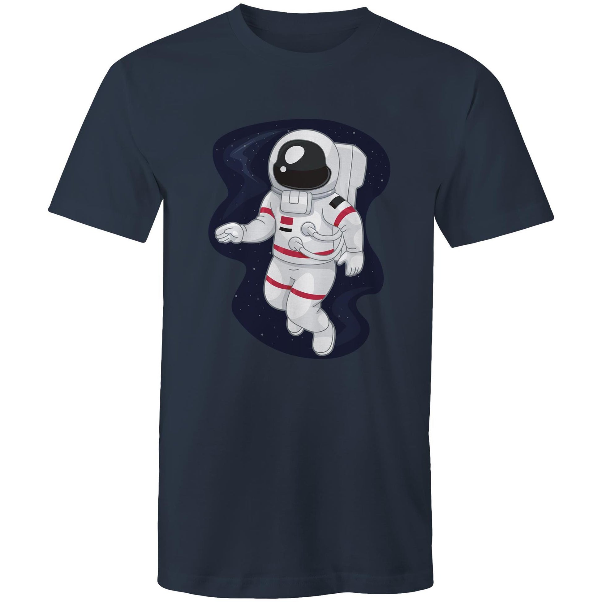 Astronaut - Mens T-Shirt Navy Mens T-shirt Mens Space