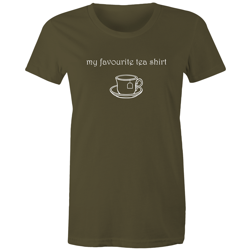 My Favourite Tea Shirt - Women's T-shirt Army Womens T-shirt Tea Womens