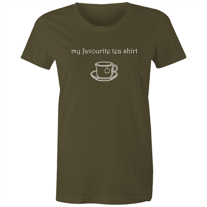 My Favourite Tea Shirt - Women's T-shirt Army Womens T-shirt Tea Womens