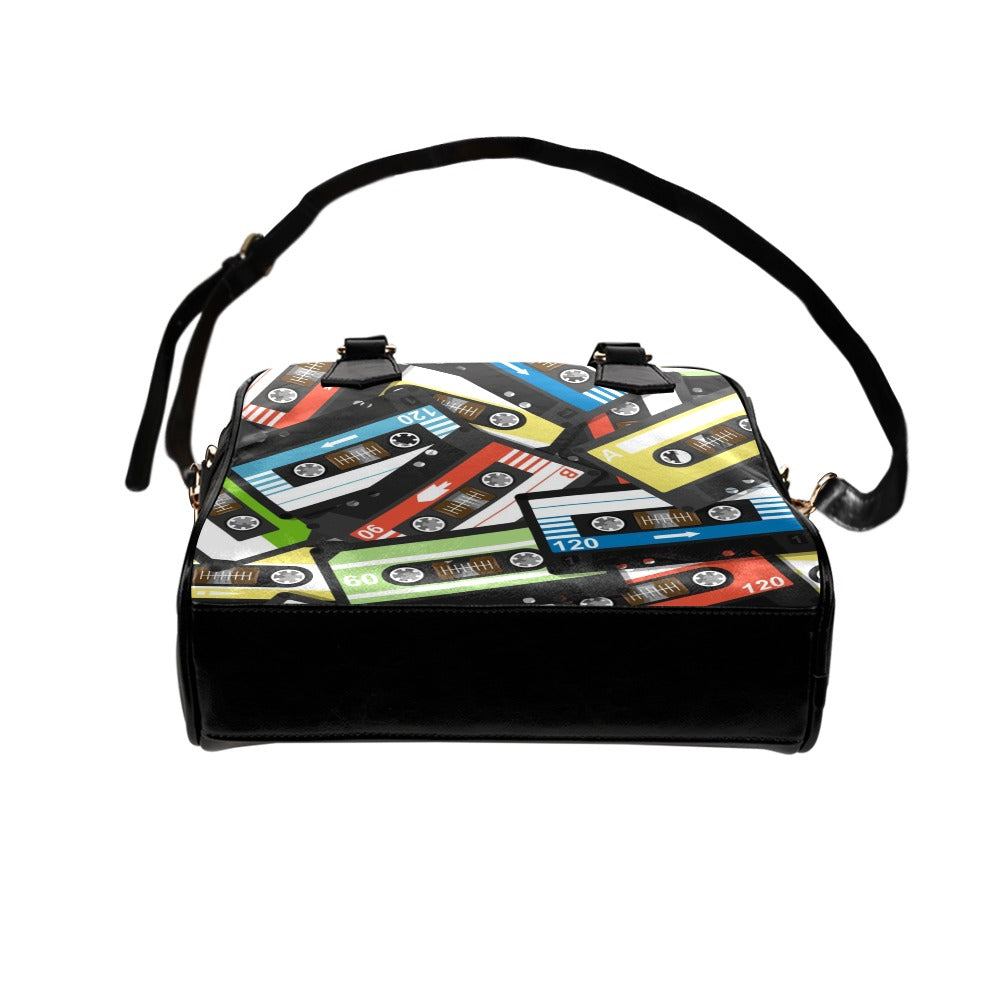 Cassette Tapes - Shoulder Handbag Shoulder Handbag Music Retro