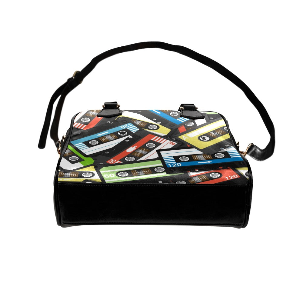 Cassette Tapes - Shoulder Handbag Shoulder Handbag Music Printed Offshore Retro