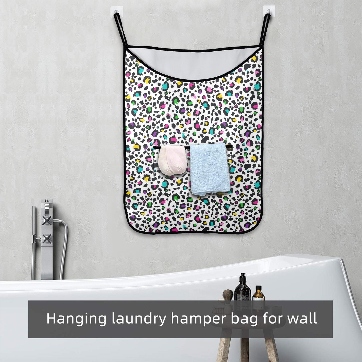 Animal Print In Colour - Hanging Laundry Bag Hanging Laundry Bag Printed Offshore