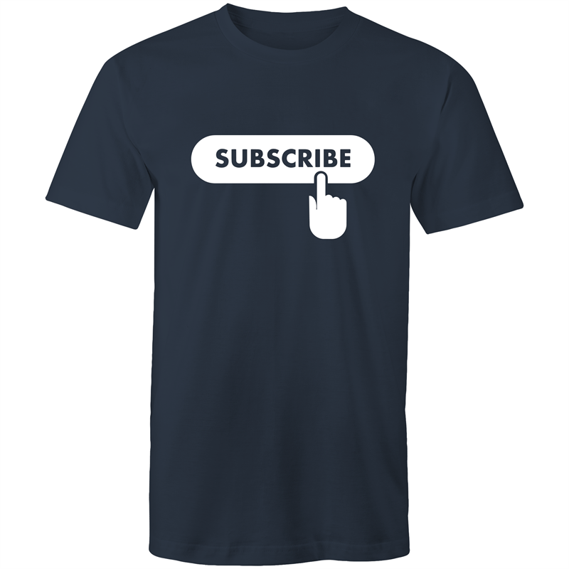Subscribe - Mens T-Shirt Mens T-shirt Funny Mens