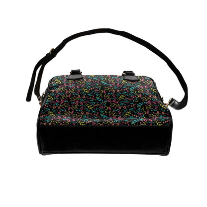 Squiggle Time - Shoulder Handbag Shoulder Handbag