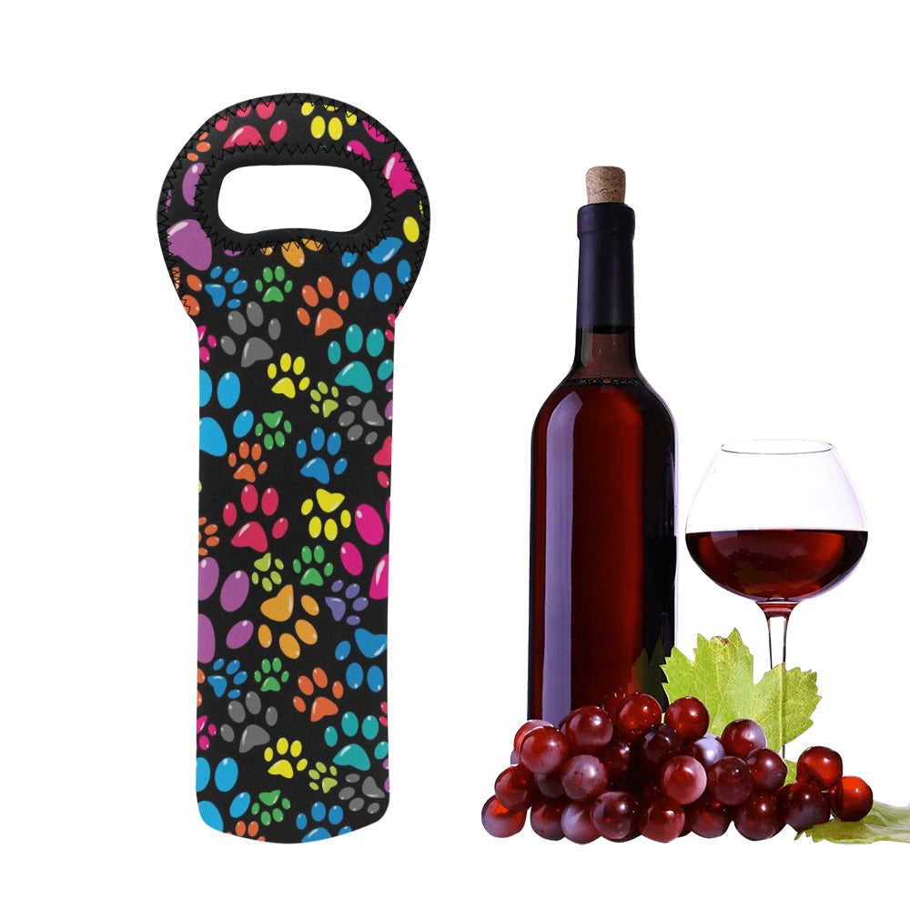 Dog Paws - Neoprene Wine Bag Wine Bag Printed Offshore