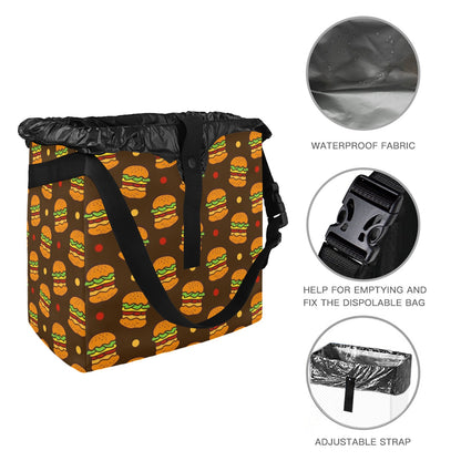 Burgers - Car Trash Bag Car Trash Bag