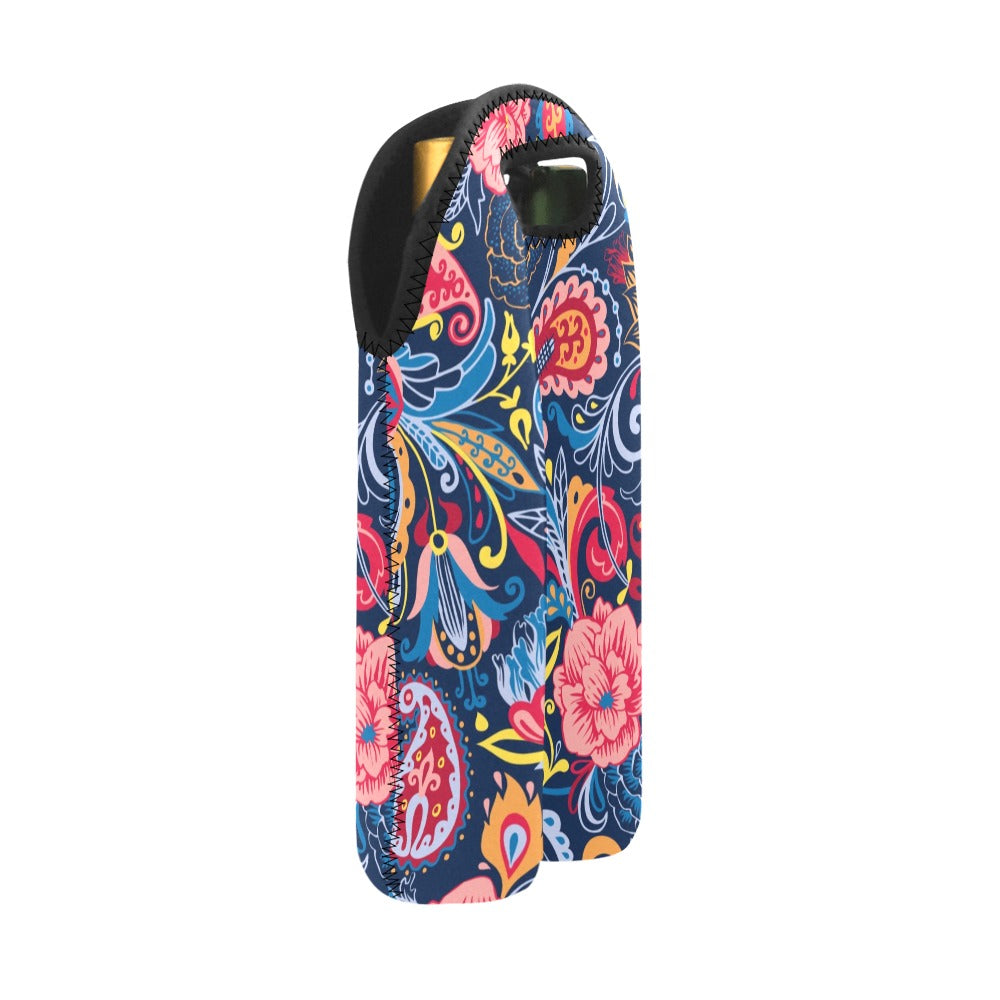 Paisley - 2-Bottle Neoprene Wine Bag 2 Bottle Wine Bag Printed Offshore