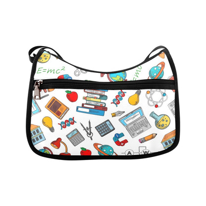 School Time - Crossbody Fabric Handbag Crossbody Handbag