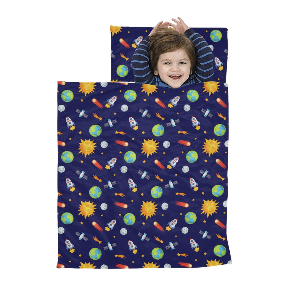 Busy Space - Kids' Sleeping Bag Kids Sleeping Bag Space