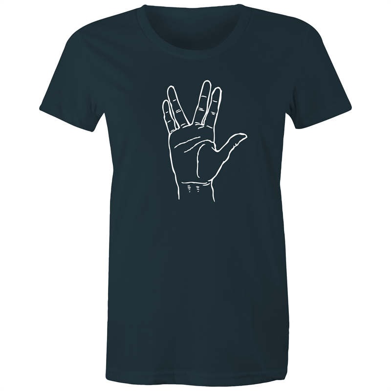 Greetings - Women's T-shirt Indigo Womens T-shirt Sci Fi Womens
