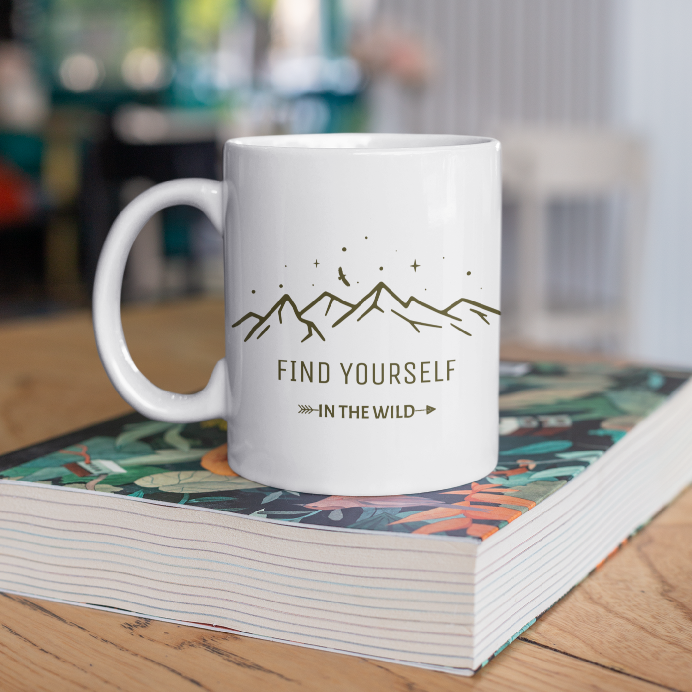 Find Yourself In The Wild - 11oz Ceramic Mug 11 oz Mug