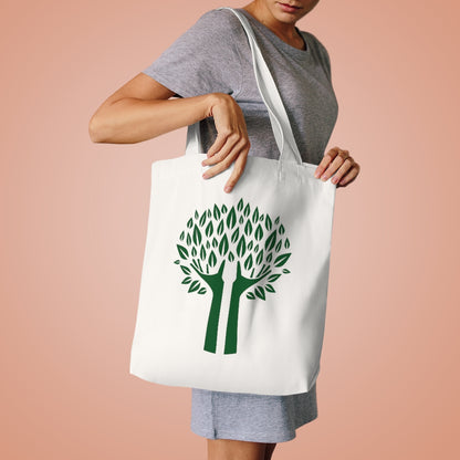 Green Tree - Canvas Tote Bag Tote Bag Environment Plants
