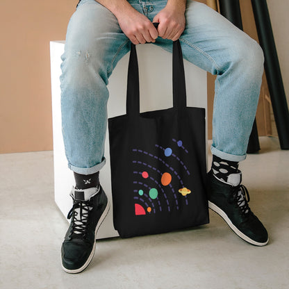 Solar System - Canvas Tote Bag Tote Bag Space