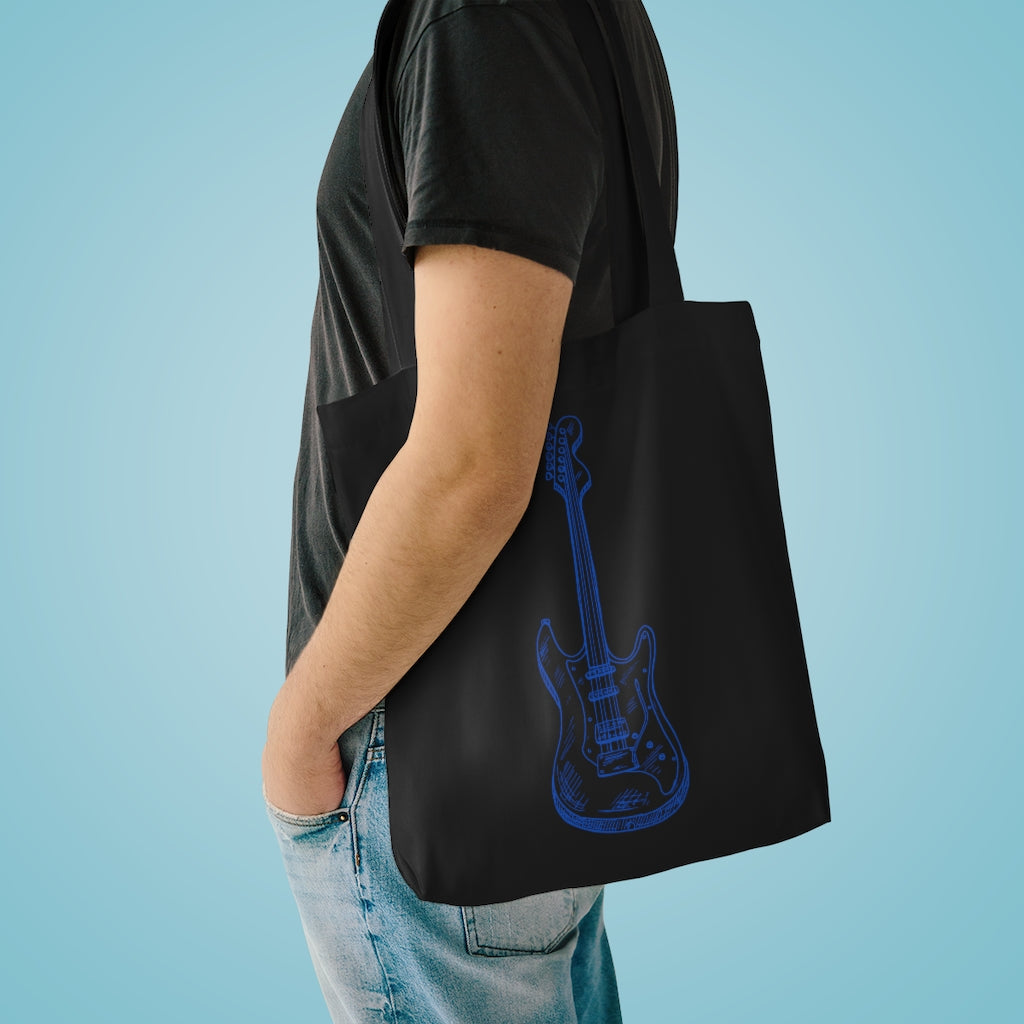 Guitar - Canvas Tote Bag Tote Bag Music