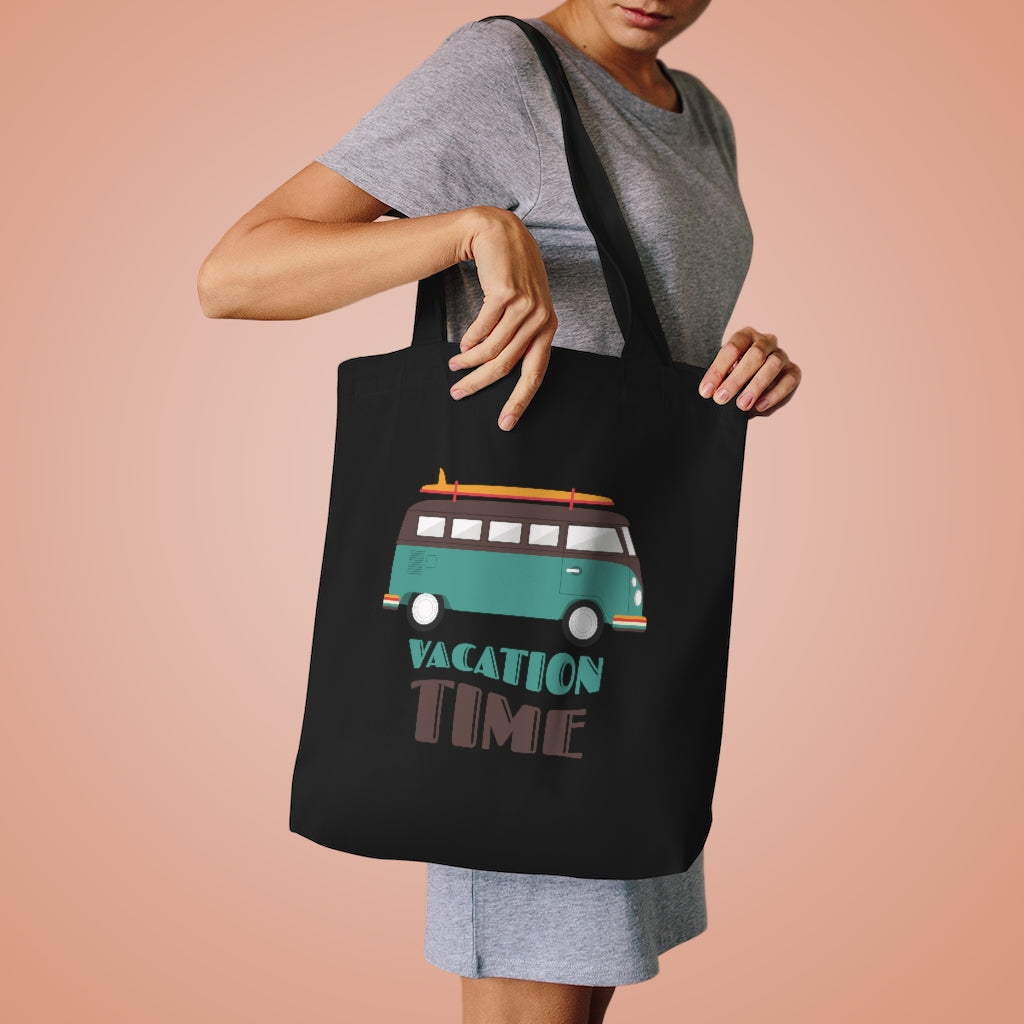 Vacation Time - Canvas Tote Bag Tote Bag Summer