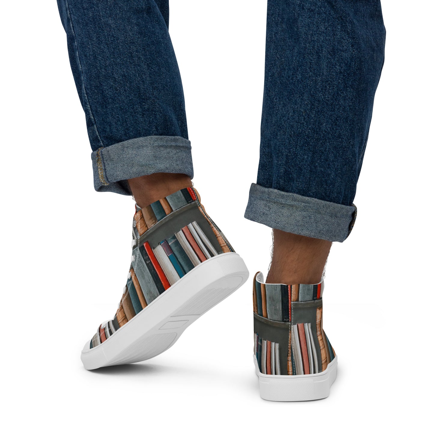 Books - Men’s high top canvas shoes Mens High Top Shoes Outside Australia