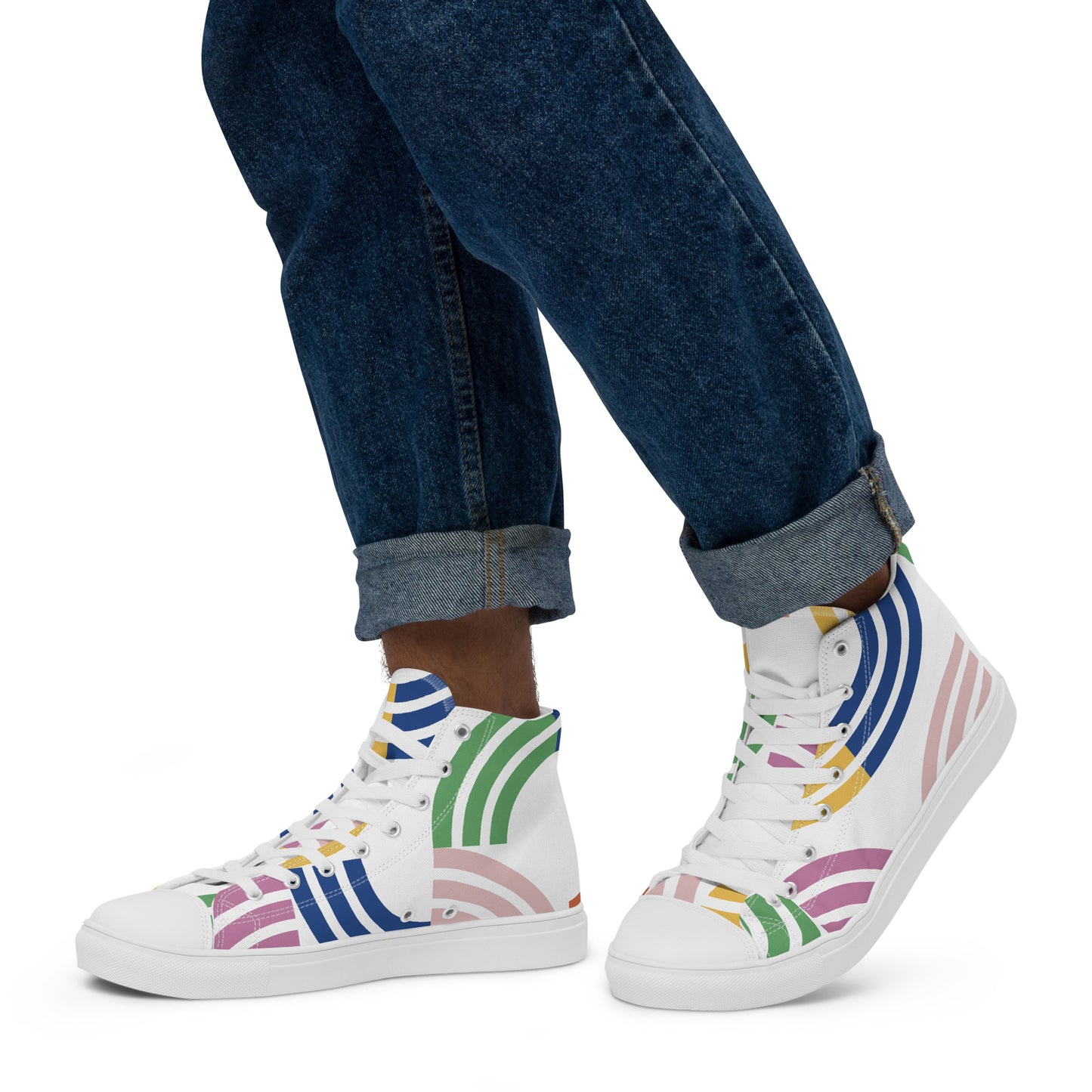 Arcs - Men’s high top canvas shoes Mens High Top Shoes Outside Australia