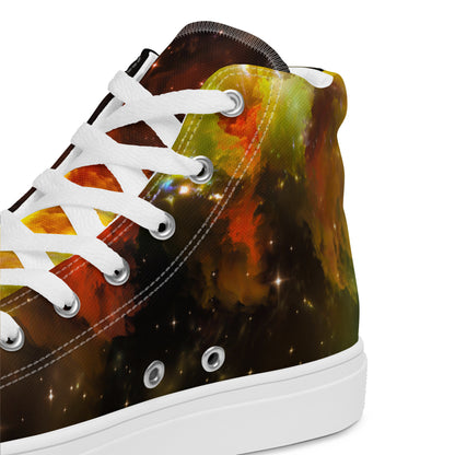 I Need Some Space - Men’s high top canvas shoes Mens High Top Shoes Outside Australia