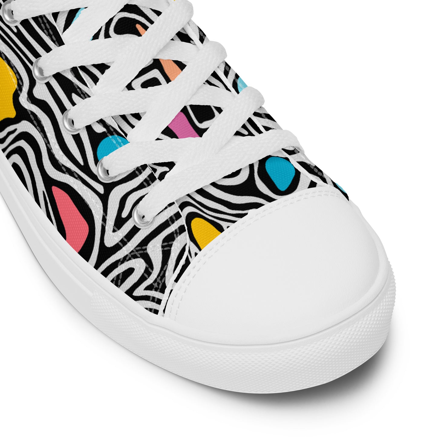 Trippy - Men’s high top canvas shoes Mens High Top Shoes Outside Australia Printed Offshore