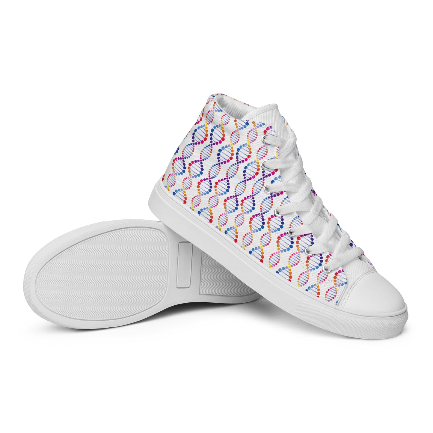 DNA - Men’s high top canvas shoes Mens High Top Shoes Outside Australia Printed Offshore