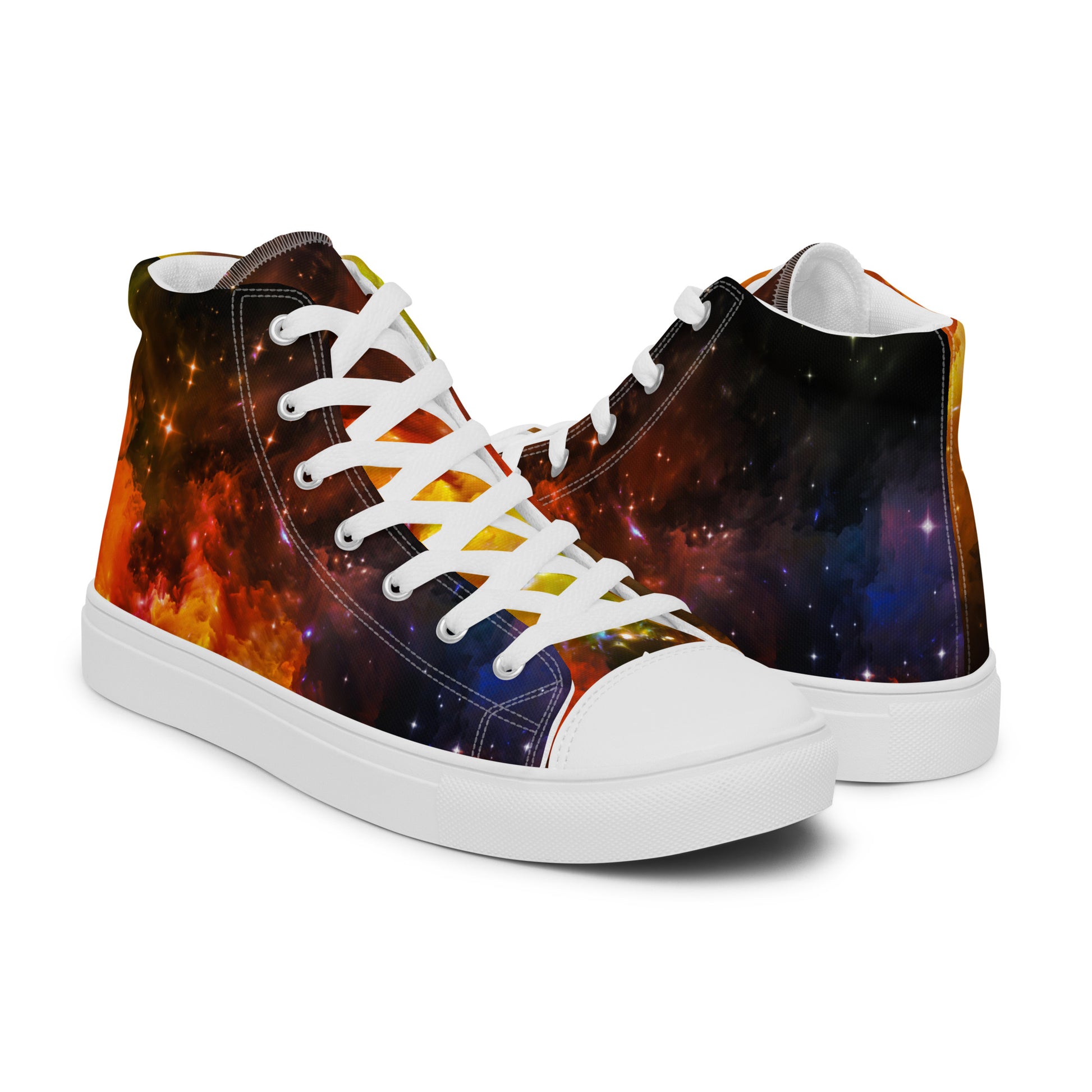 I Need Some Space - Men’s high top canvas shoes Mens High Top Shoes Outside Australia