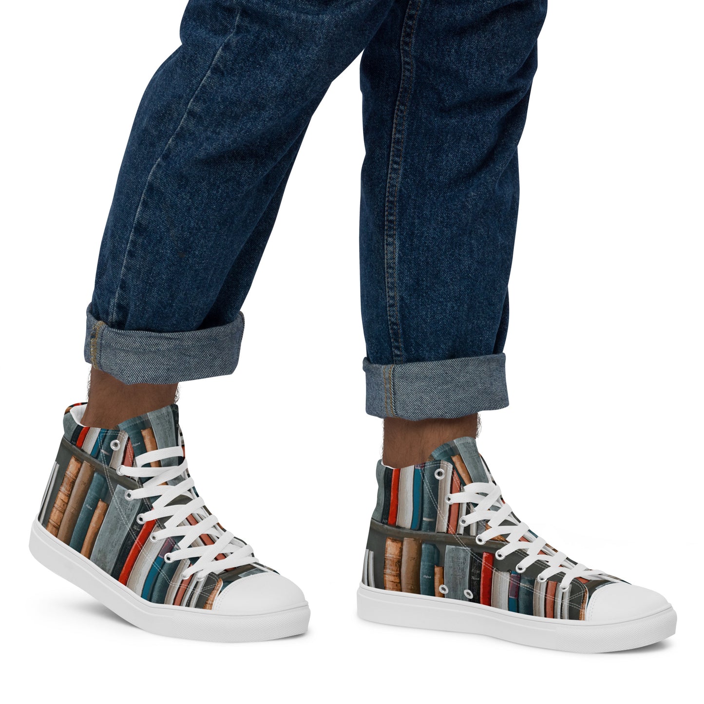 Books - Men’s high top canvas shoes Mens High Top Shoes Outside Australia