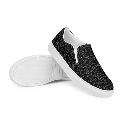 Equations - Men’s slip-on canvas shoes Mens Slip On Shoes