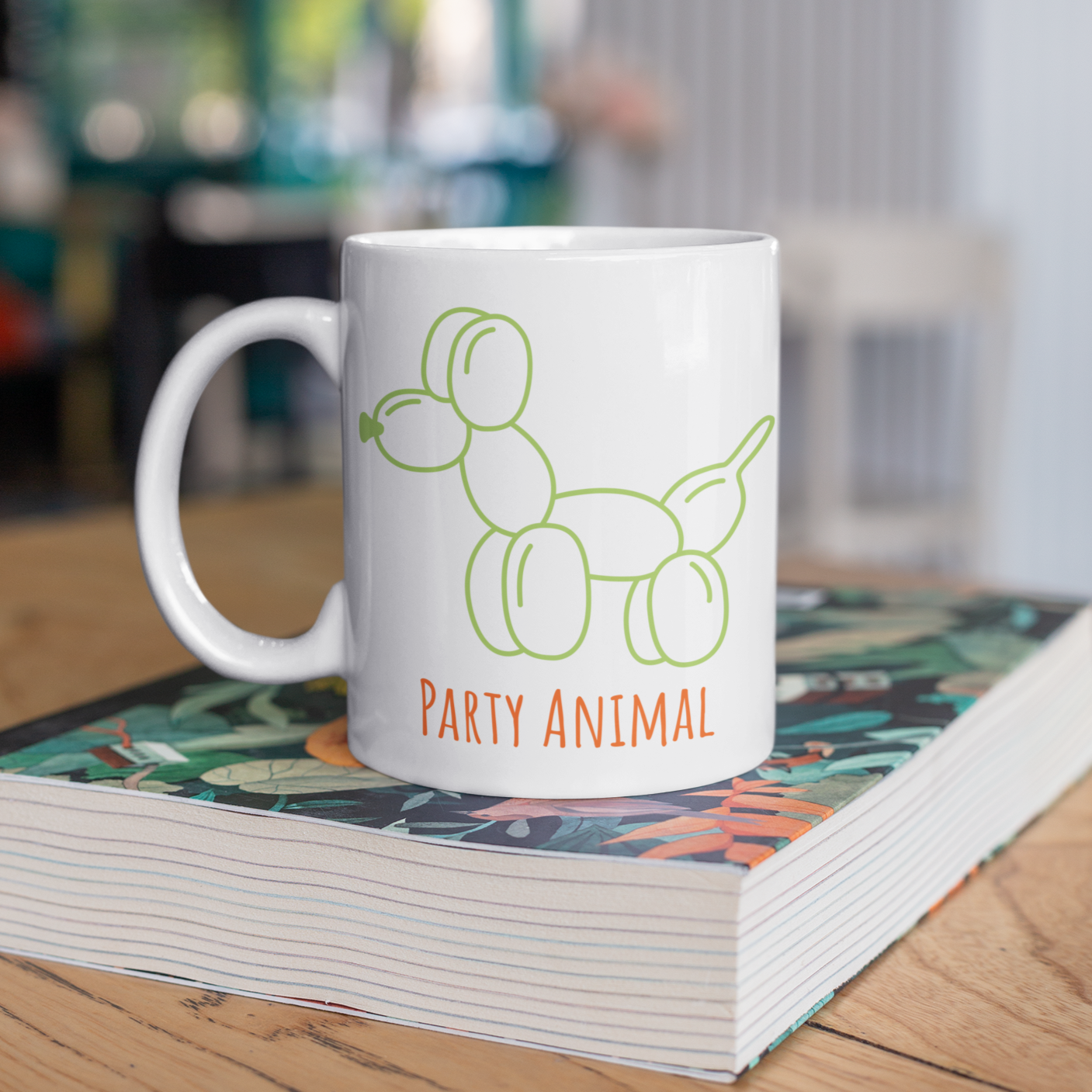 Party Animal - 11oz Ceramic Mug 11 oz Mug animal Funny
