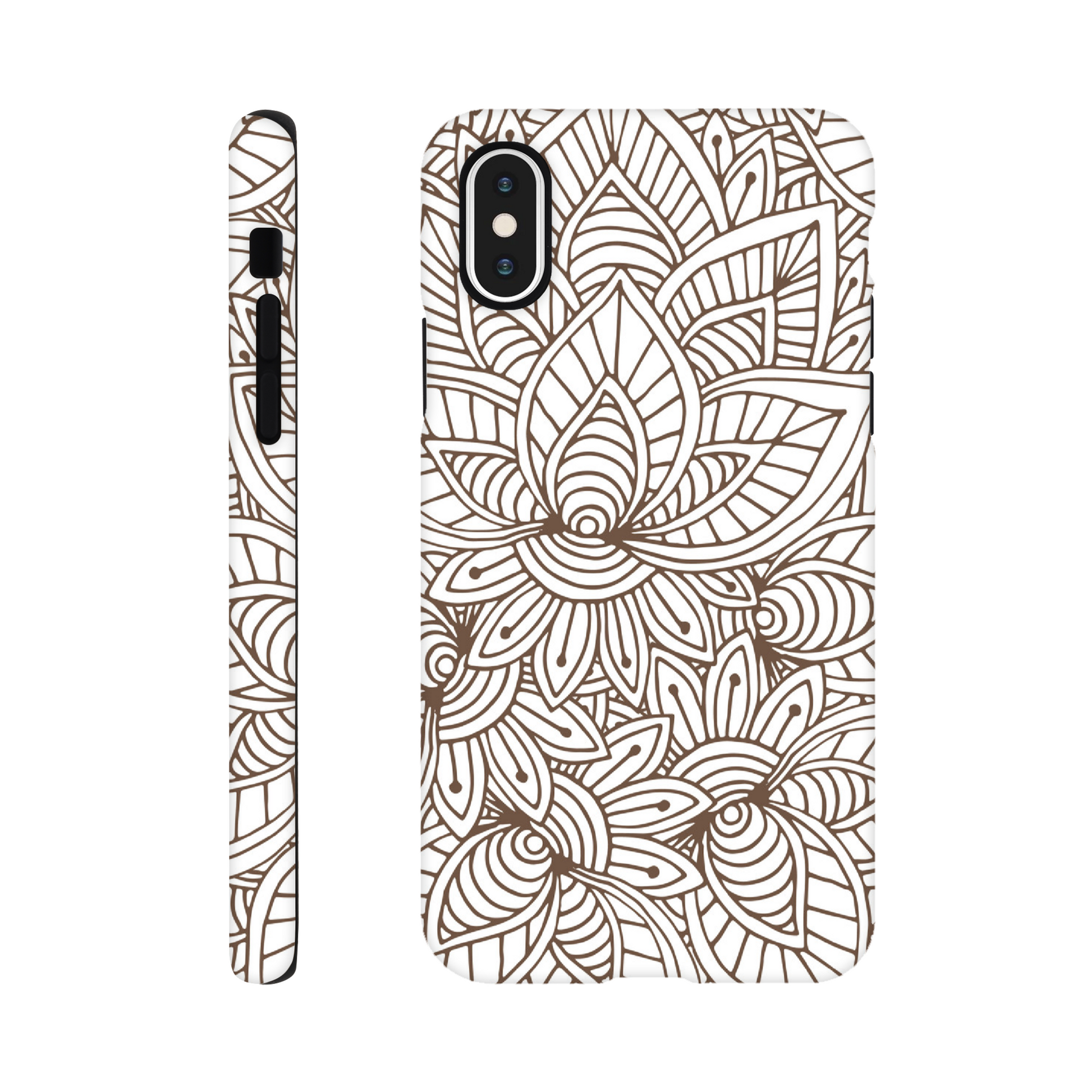 Natural Floral - Phone Tough Case iPhone X Phone Case Globally Fulfilled