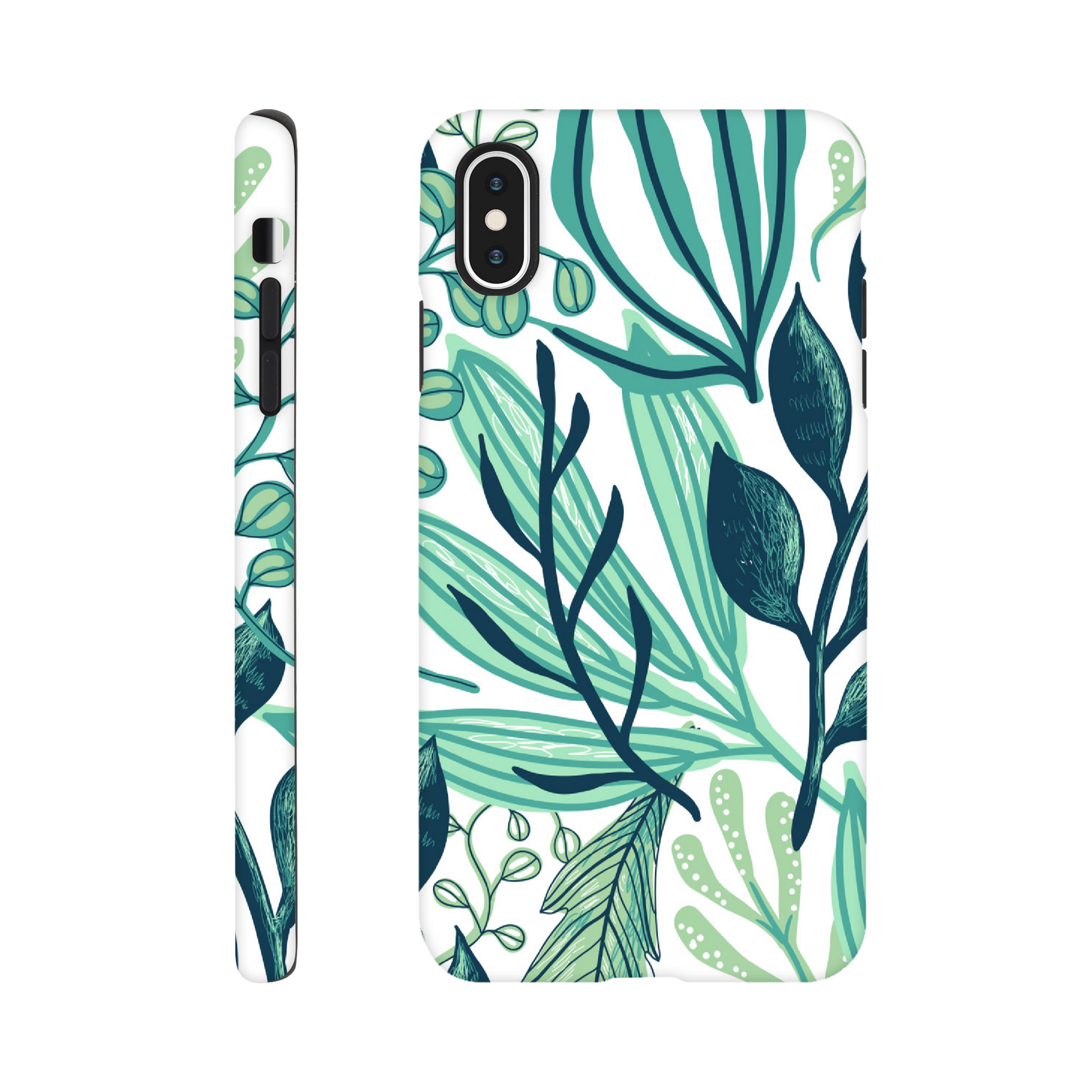Green Foliage - Phone Tough Case iPhone XS Max Phone Case