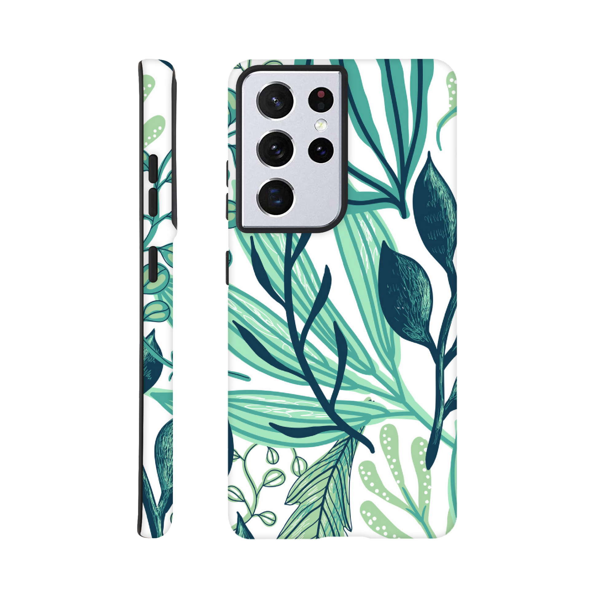 Green Foliage - Phone Tough Case Galaxy S21 Ultra Phone Case