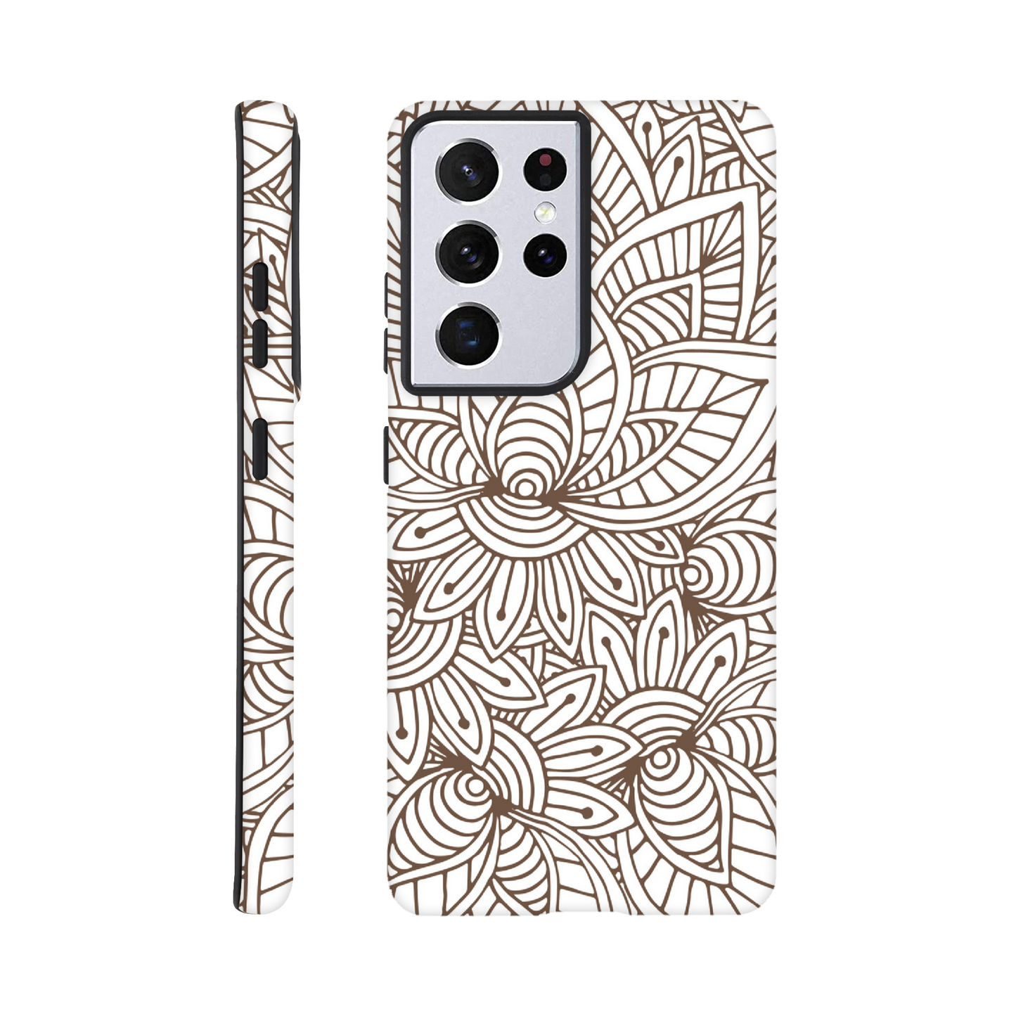 Natural Floral - Phone Tough Case Galaxy S21 Ultra Phone Case