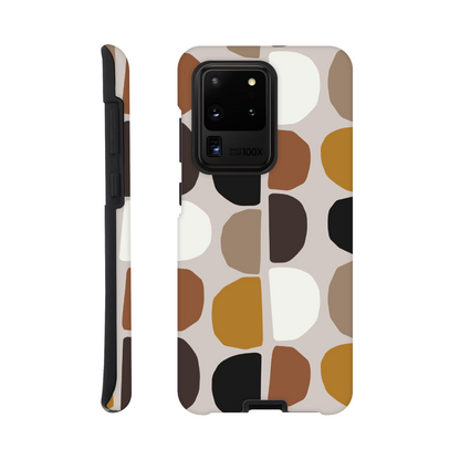 Pebble Brown - Phone Tough Case Galaxy S20 Ultra Phone Case