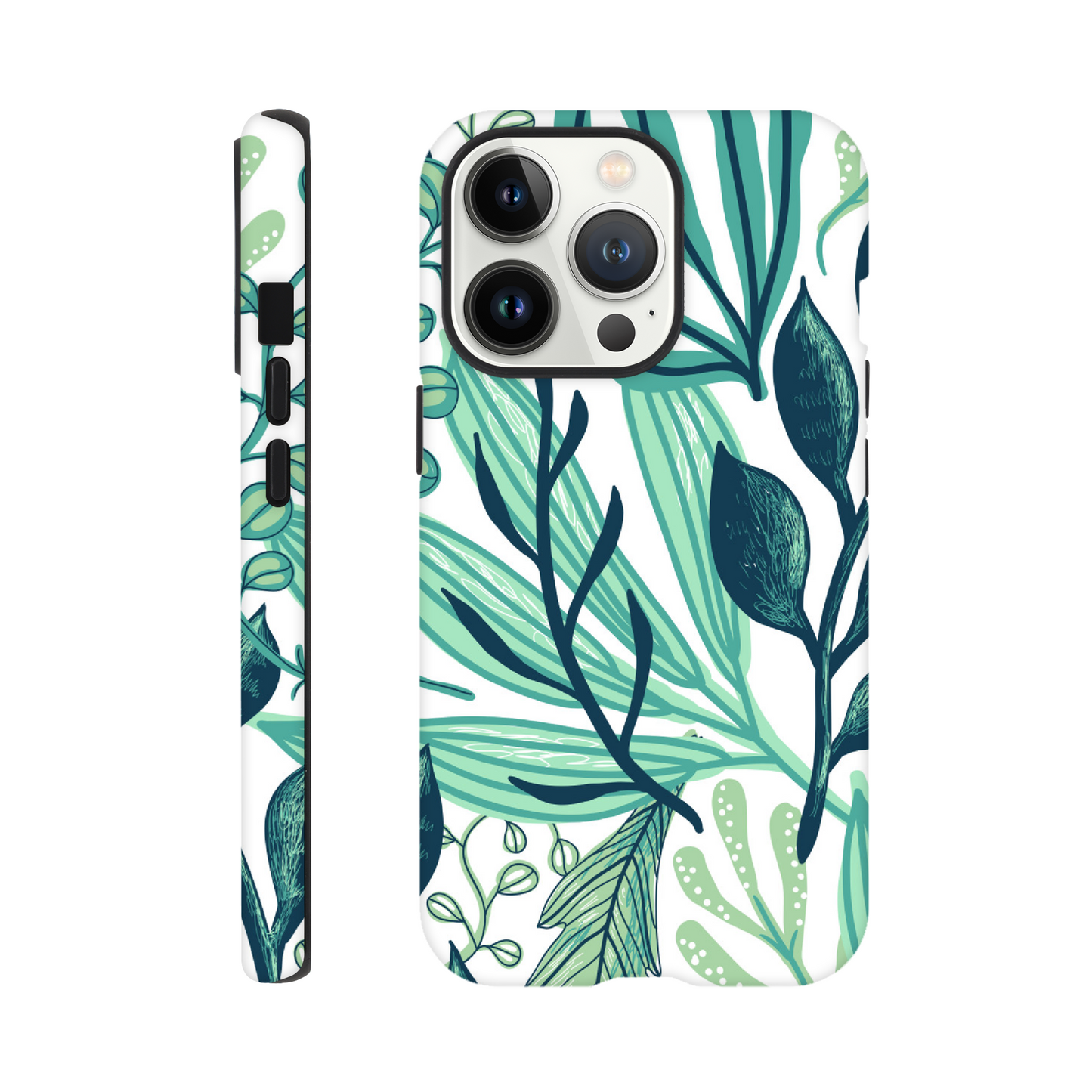 Green Foliage - Phone Tough Case iPhone 13 Pro Phone Case
