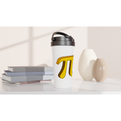 Pi - White 15oz Stainless Steel Travel Mug Travel Mug Maths Science