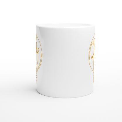 Let Your Light Shine - White 11oz Ceramic Mug White 11oz Mug Motivation