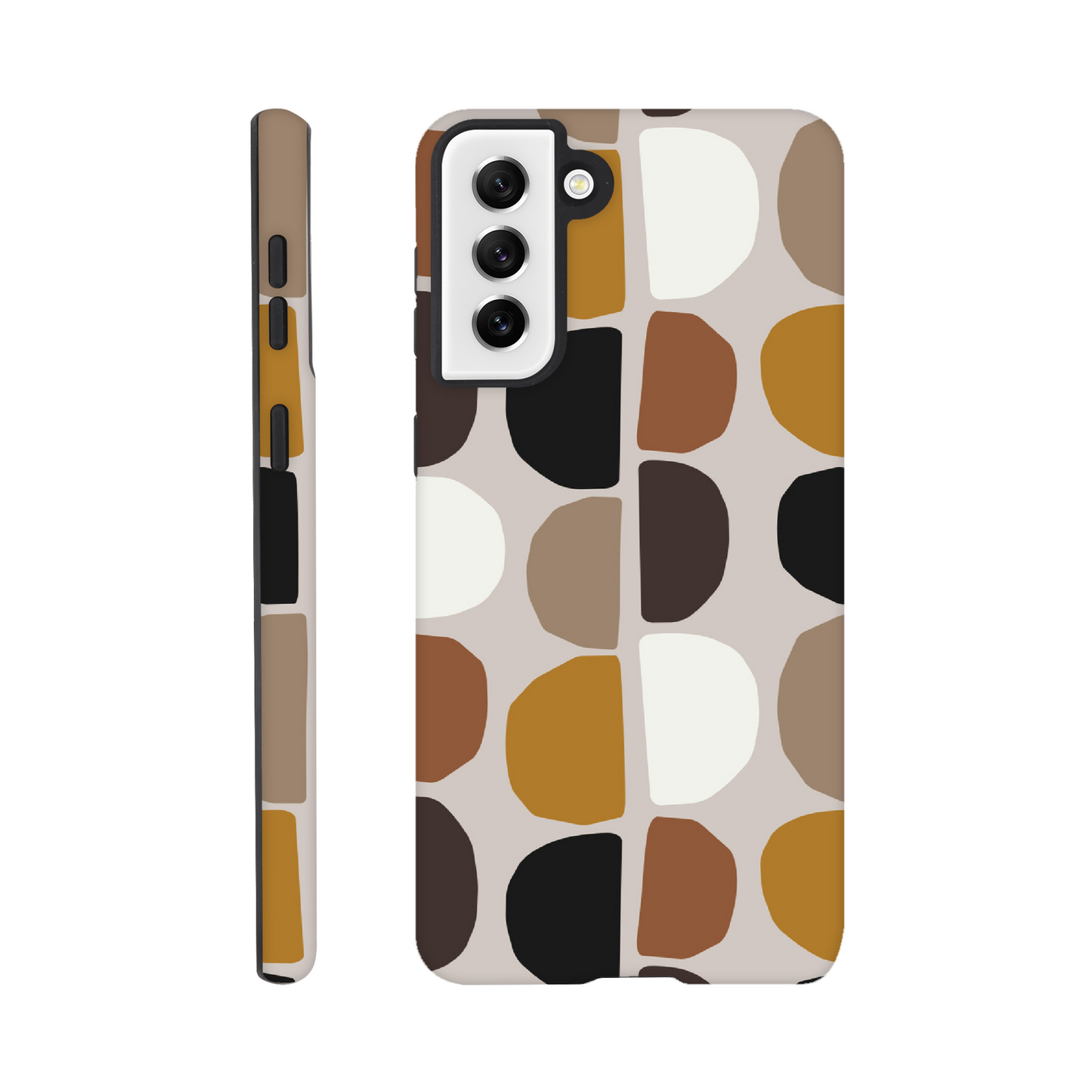 Pebble Brown - Phone Tough Case Galaxy S21 Plus Phone Case