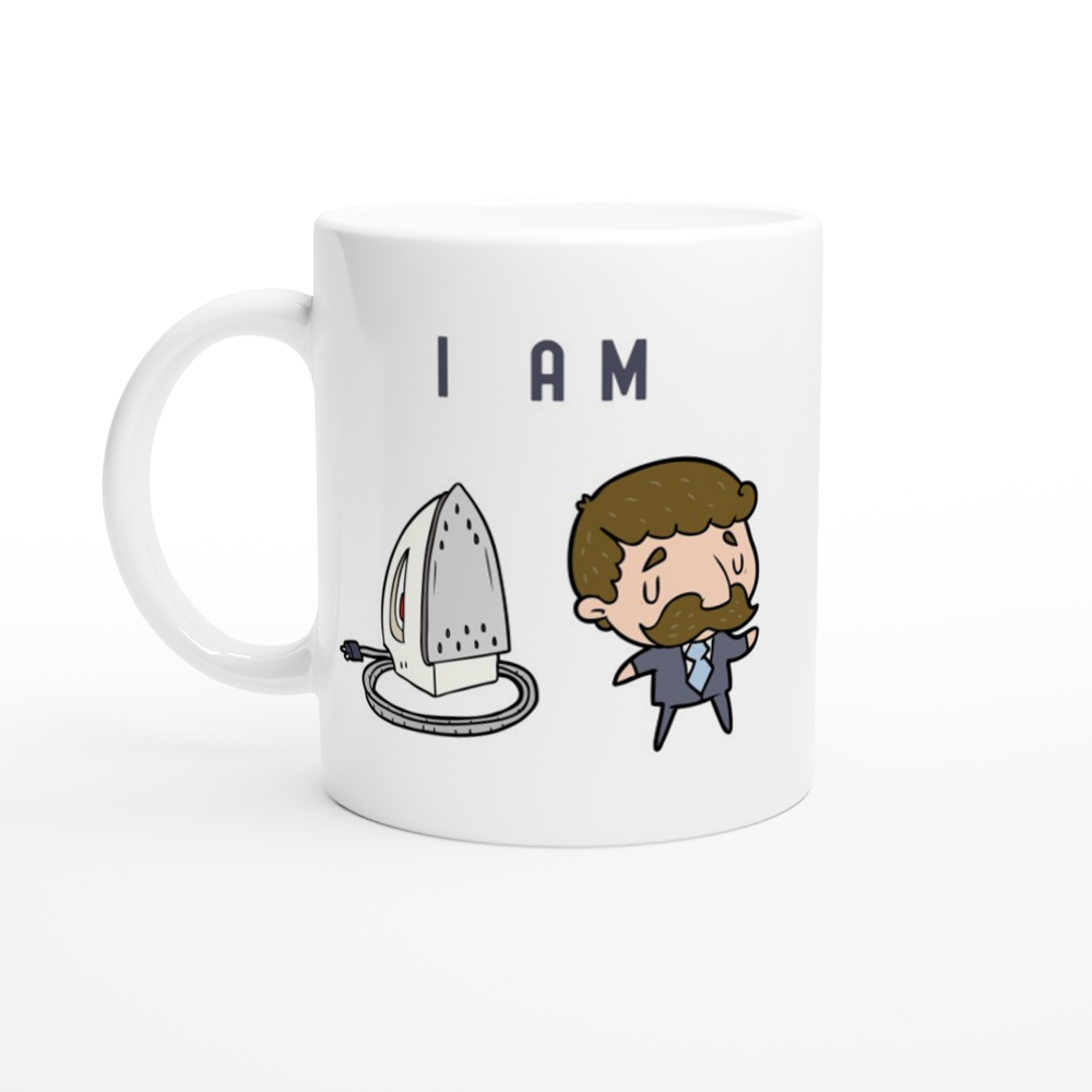 I Am Ironing Man - White 11oz Ceramic Mug White 11oz Ceramic Mug White 11oz Mug