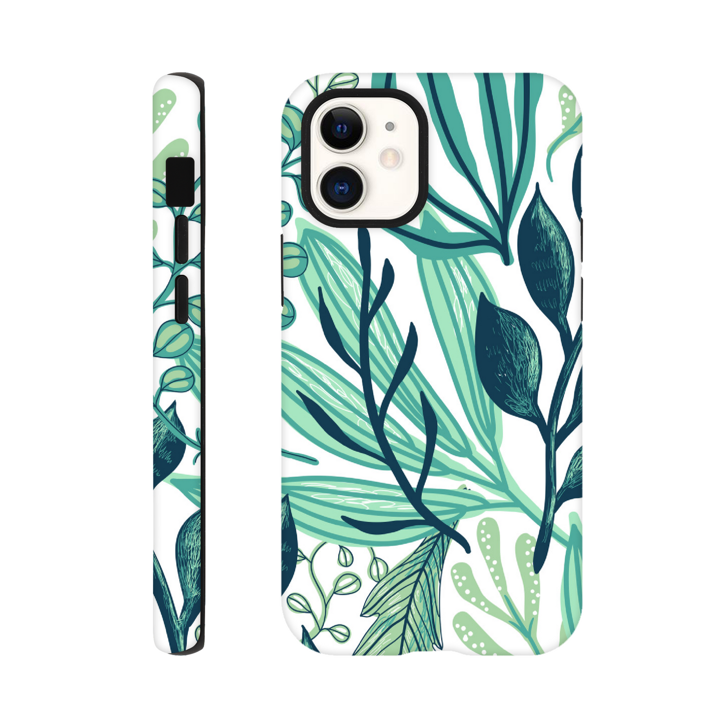 Green Foliage - Phone Tough Case iPhone 12 Mini Phone Case