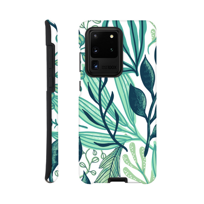 Green Foliage - Phone Tough Case Galaxy S20 Ultra Phone Case
